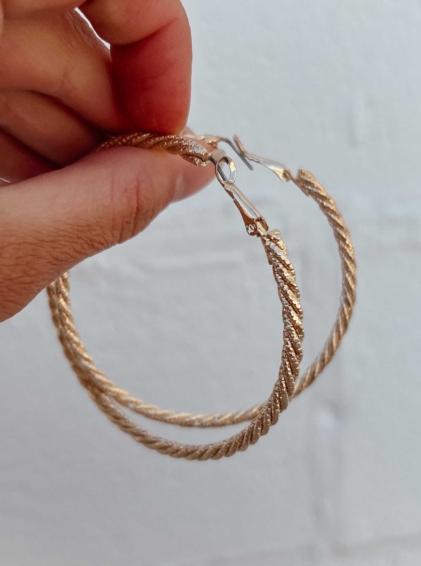 Gold Hoop Kenna Earrings