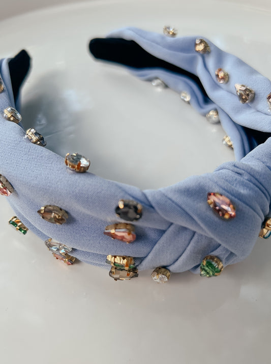 T+Rye-nestone Headband Blue