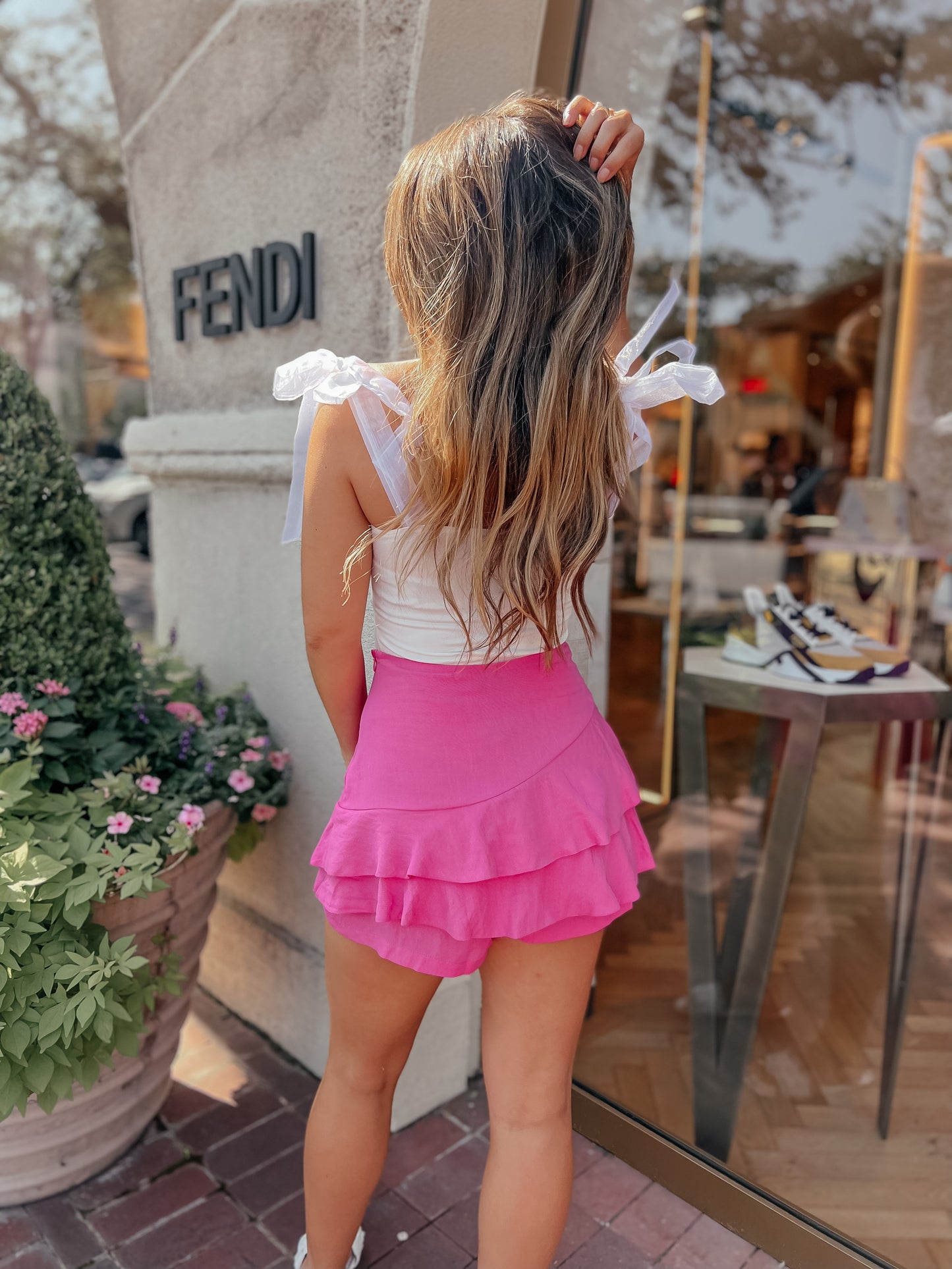 Samantha Hot Pink Skirt